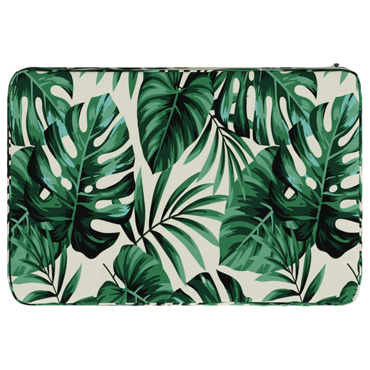 1-Piece Bench Cushion VUGHT 100% Polyester Leaf Pattern