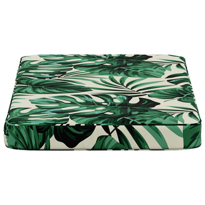 2-Piece Bench Cushions VUGHT 2 pcs 100% Polyester Leaf Pattern