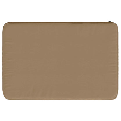2-Piece Bench Cushions VUGHT 2 pcs 100% Polyester Taupe