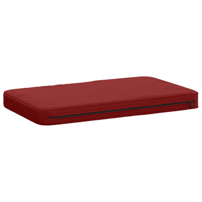 1-Piece Bench Cushion VUGHT 100% Polyester Wine Red