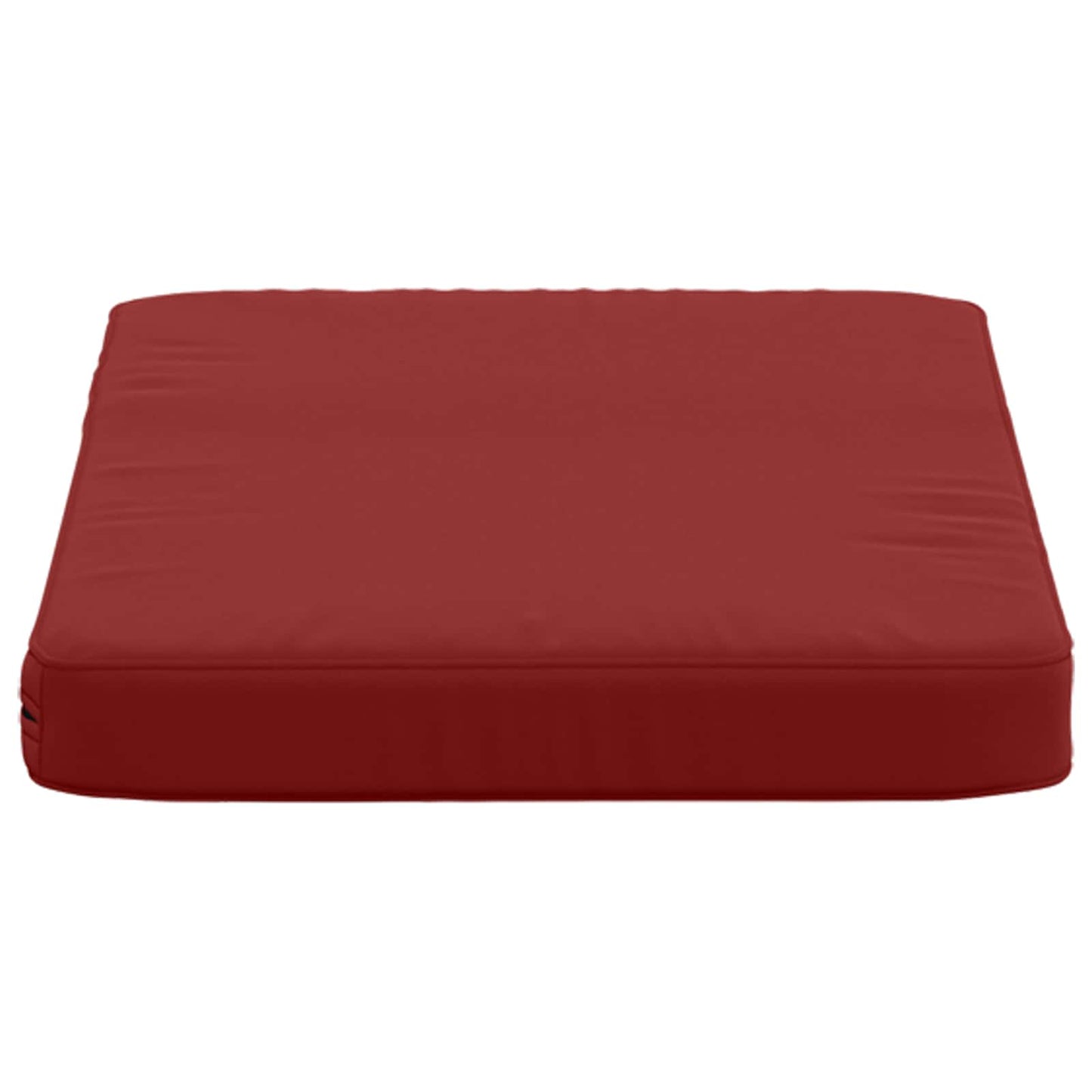 1-Piece Bench Cushion VUGHT 100% Polyester Wine Red