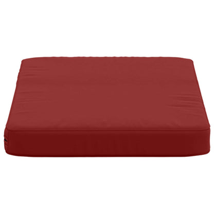 1-Piece Bench Cushion VUGHT 100% Polyester Wine Red