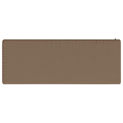 1-Piece Bench Cushion VUGHT 100% Polyester Taupe 80 x 40 x 5 cm