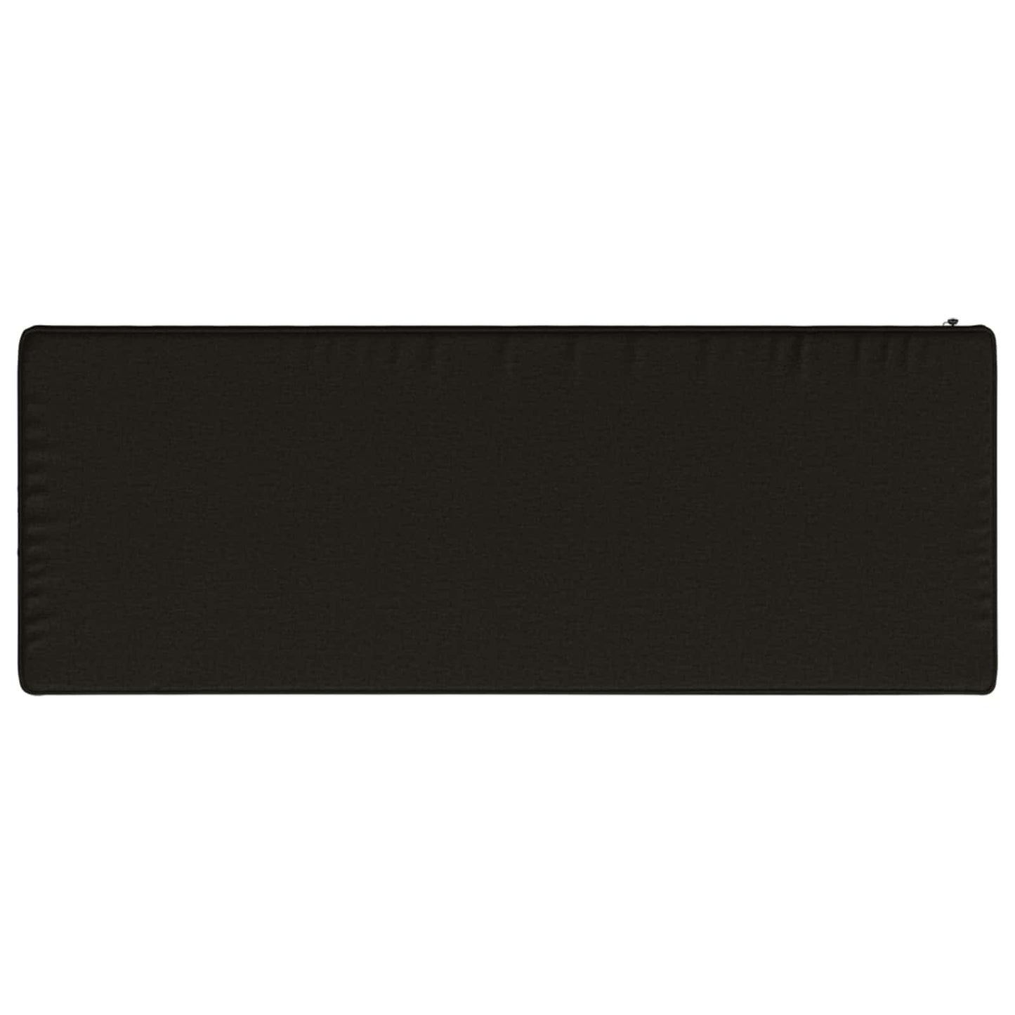 2-Piece Bench Cushions VUGHT 2 pcs 100% Polyester Black