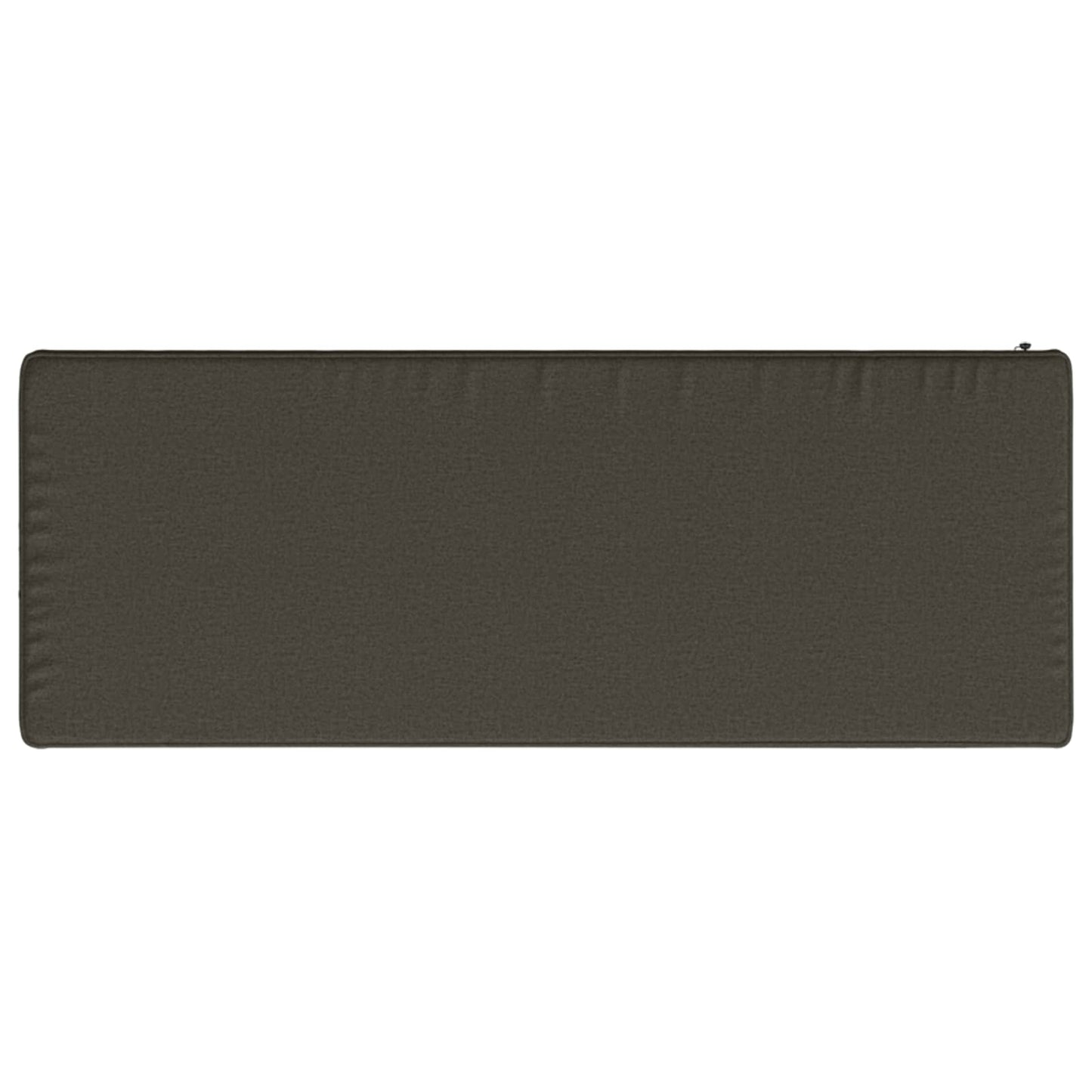 1-Piece Bench Cushion VUGHT 100% Polyester Anthracite