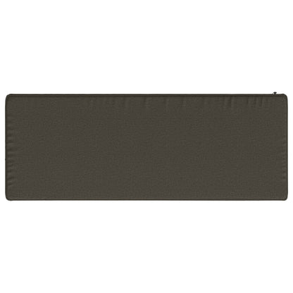 1-Piece Bench Cushion VUGHT 100% Polyester Anthracite