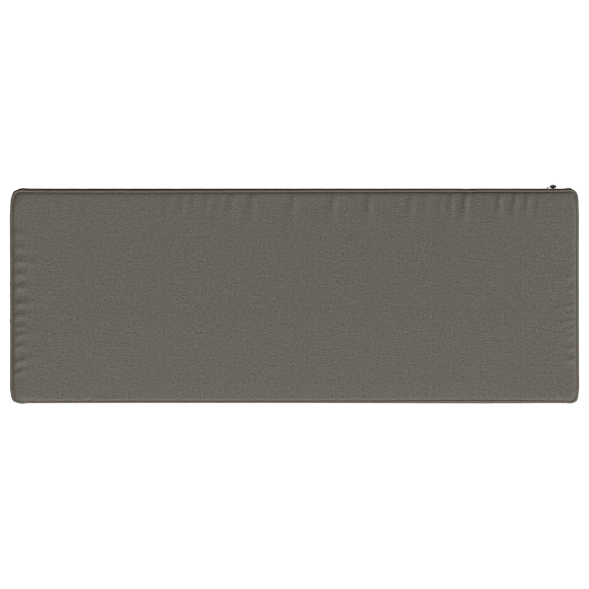 1-Piece Bench Cushion VUGHT 100% Polyester Grey 80 x 40 x 5 cm