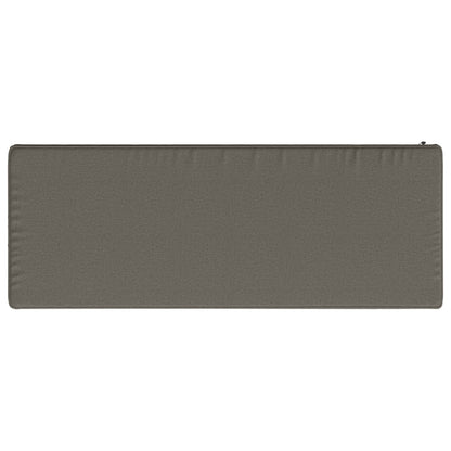 2-Piece Bench Cushions VUGHT 2 pcs 100% Polyester Grey