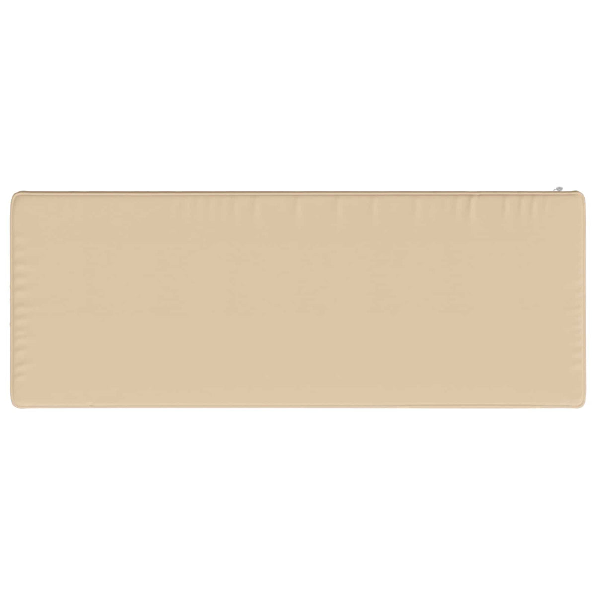 2-Piece Bench Cushions VUGHT 2 pcs 100% Polyester Cream