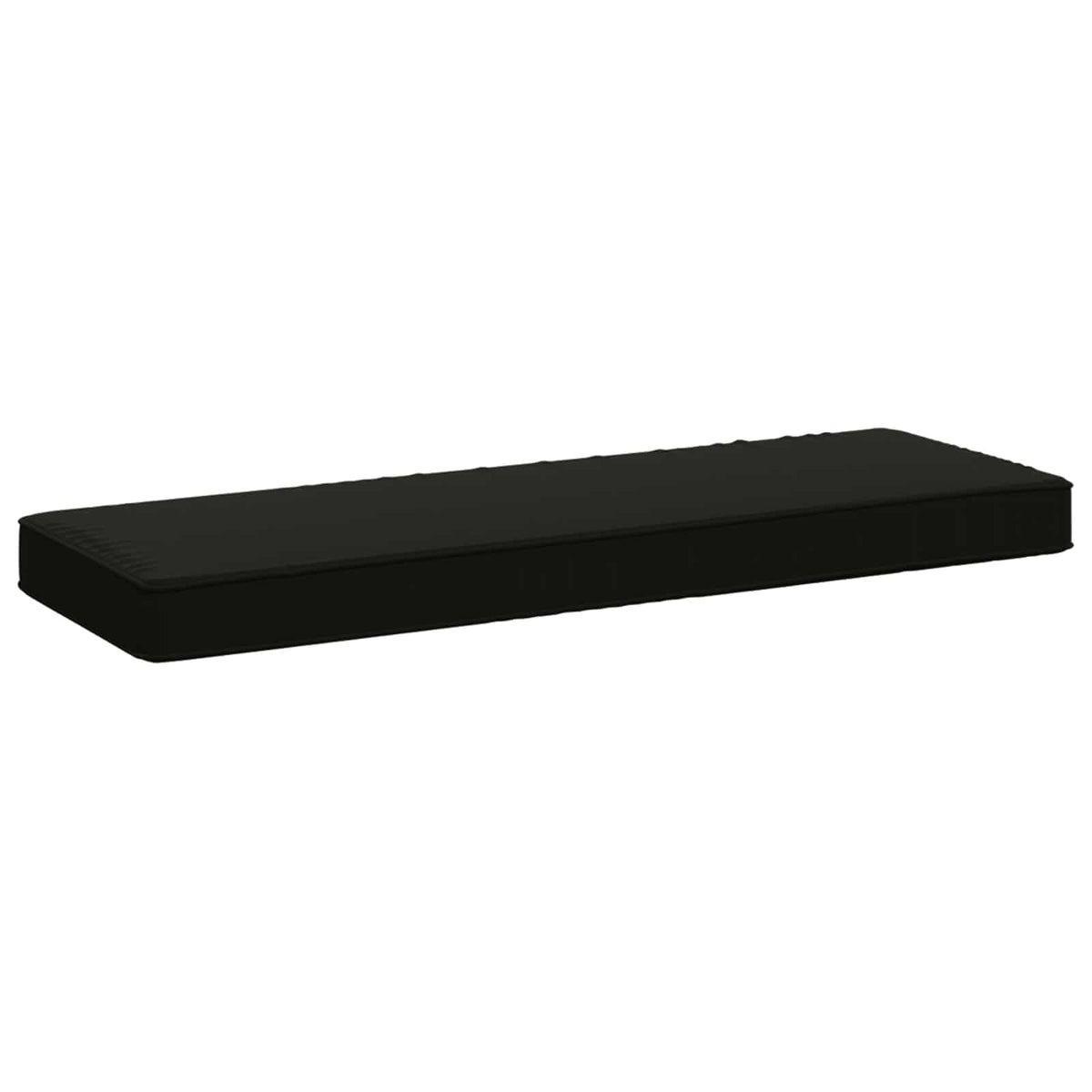 1-Piece Bench Cushion VUGHT 100% Polyester Black 80 x 40 x 5 cm