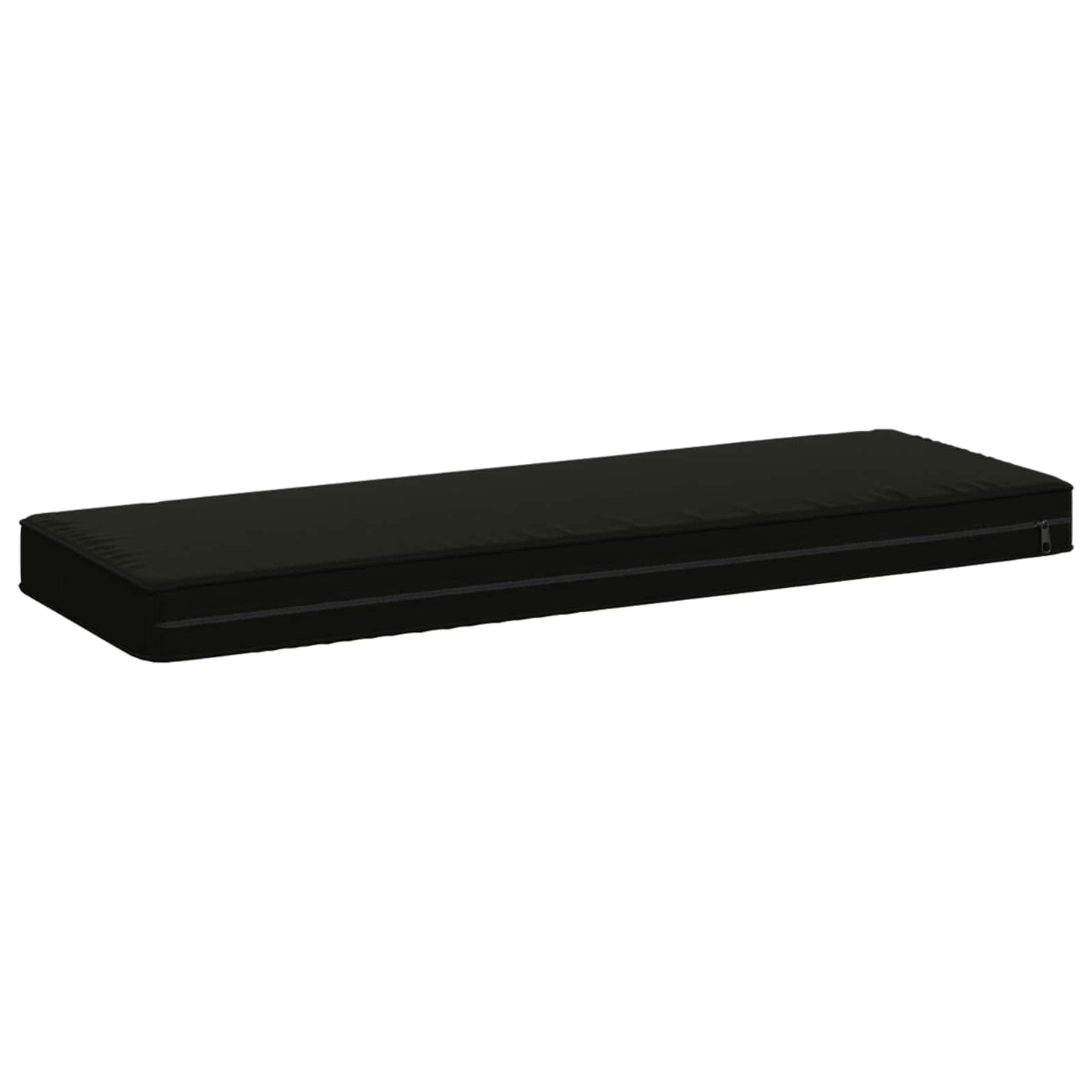 1-Piece Bench Cushion VUGHT 100% Polyester Black 80 x 40 x 5 cm