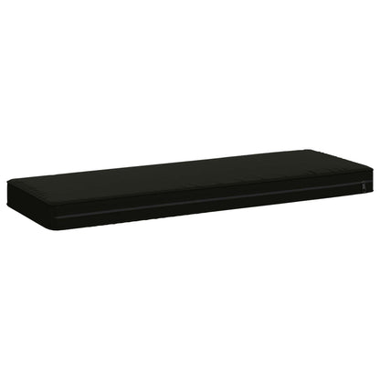 2-Piece Bench Cushions VUGHT 2 pcs 100% Polyester Black