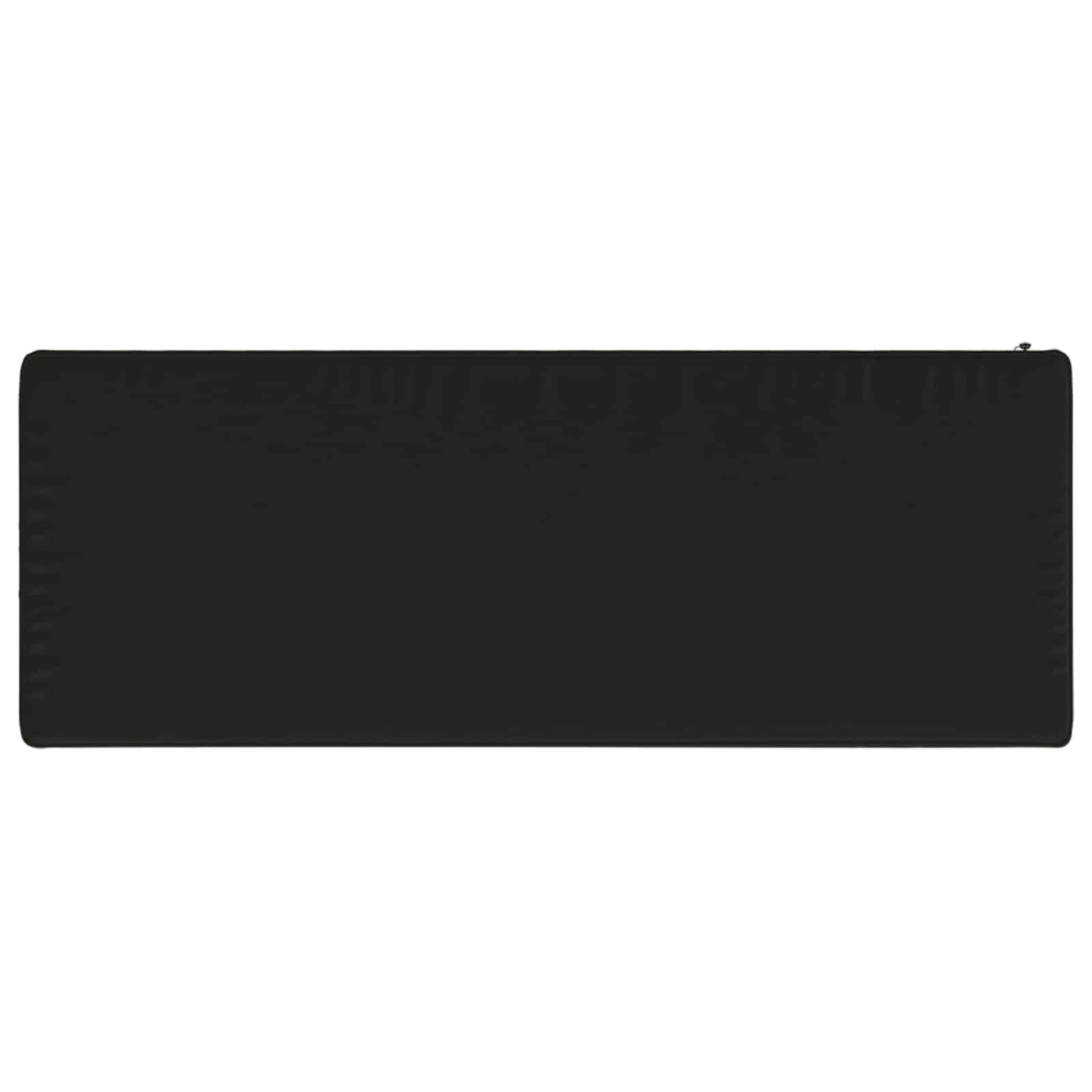 2-Piece Bench Cushions VUGHT 2 pcs 100% Polyester Black