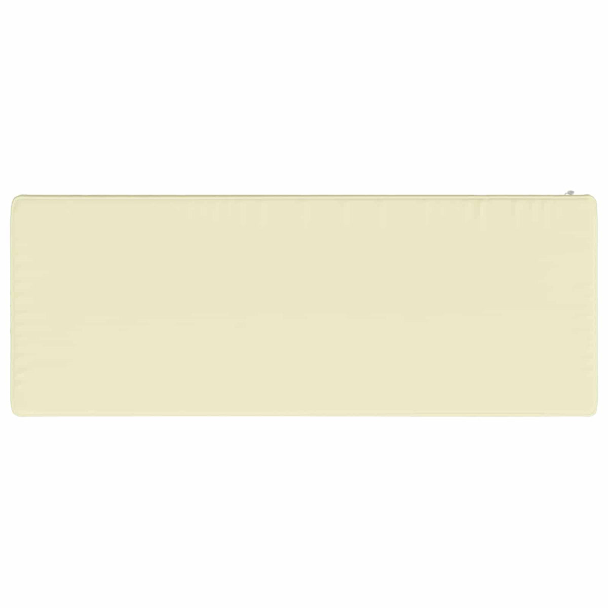 2-Piece Bench Cushions VUGHT 2 pcs 100% Polyester Cream