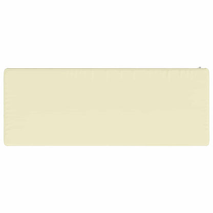 2-Piece Bench Cushions VUGHT 2 pcs 100% Polyester Cream