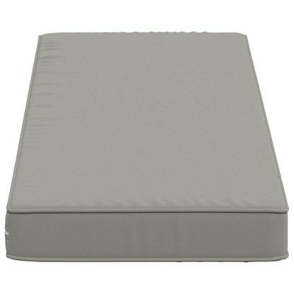 1-Piece Bench Cushion VUGHT 100% Polyester Grey 80 x 40 x 5 cm