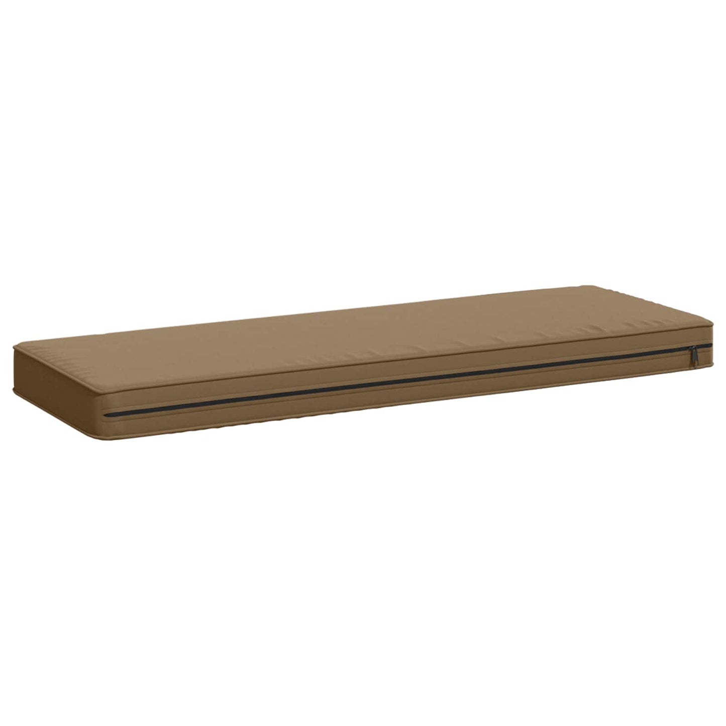 1-Piece Bench Cushion VUGHT 100% Polyester Taupe 80 x 40 x 5 cm