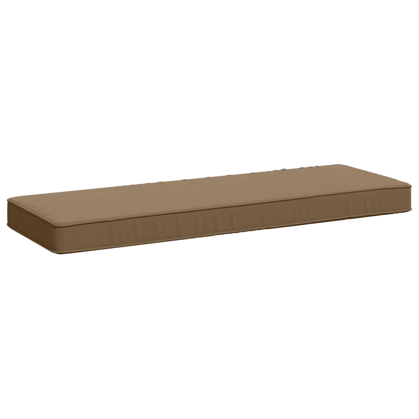 2-Piece Bench Cushions VUGHT 2 pcs 100% Polyester Taupe