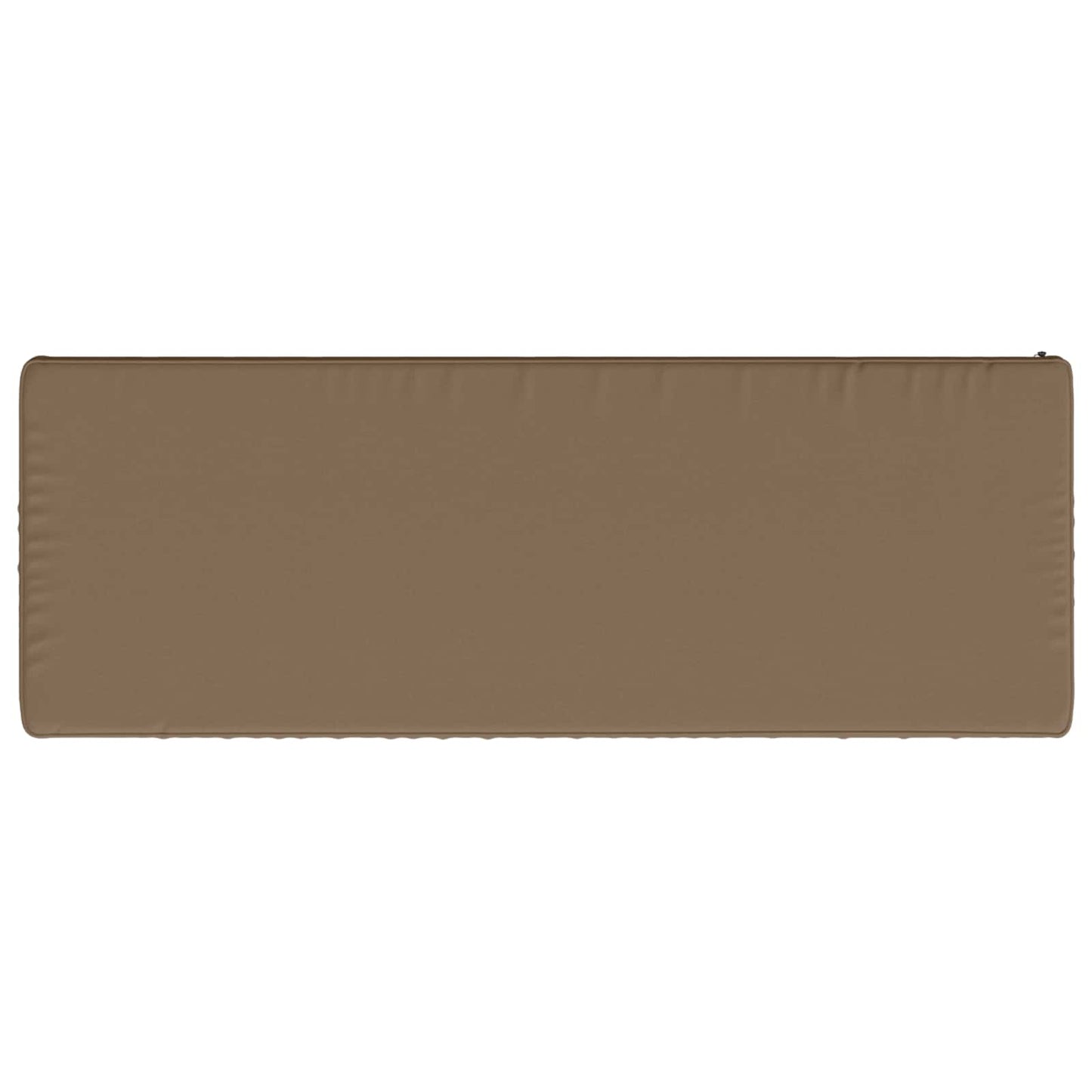 1-Piece Bench Cushion VUGHT 100% Polyester Taupe