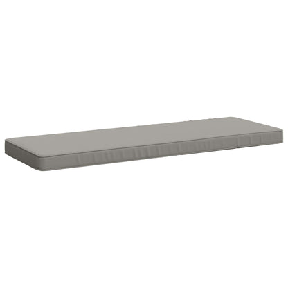 2-Piece Bench Cushions VUGHT 2 pcs 100% Polyester Grey
