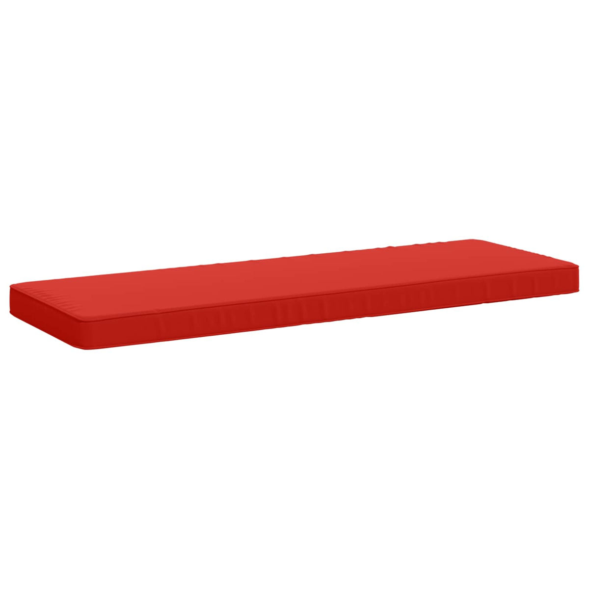 1-Piece Bench Cushion VUGHT 100% Polyester Red 100 x 40 x 5 cm
