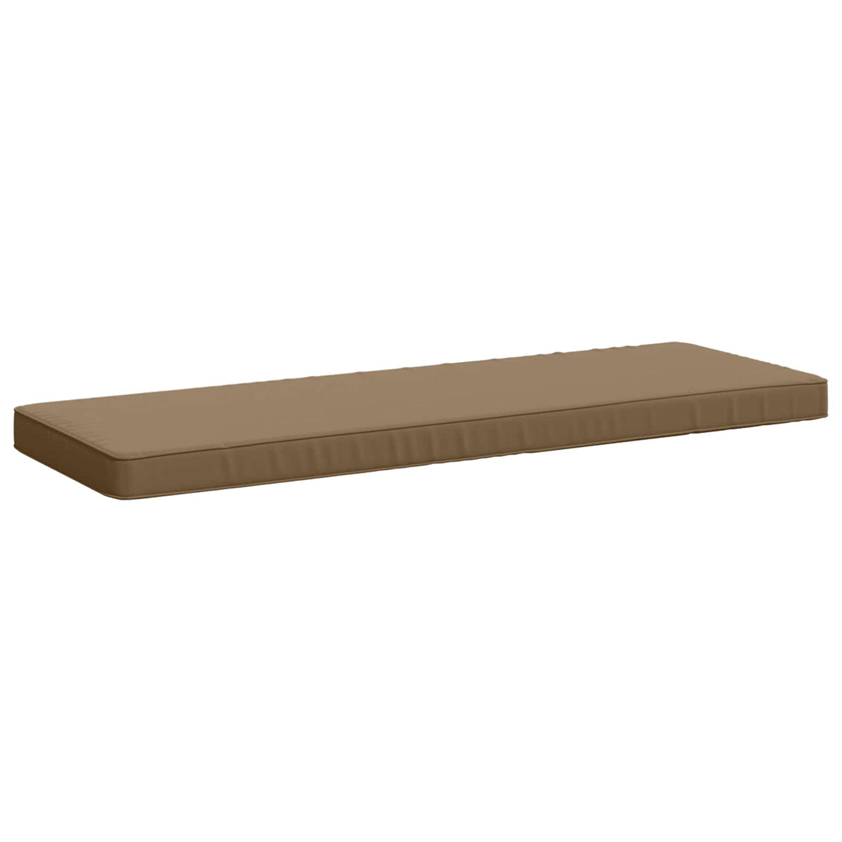 2-Piece Bench Cushions VUGHT 2 pcs 100% Polyester Taupe