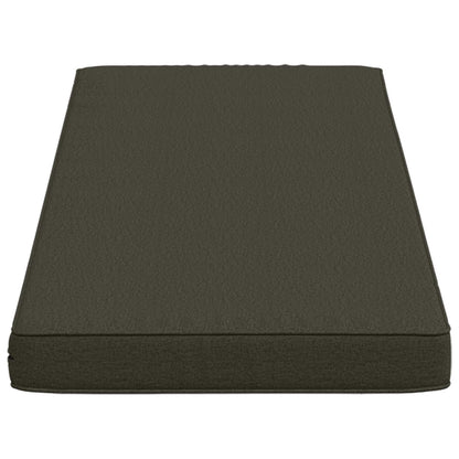 1-Piece Bench Cushion VUGHT 100% Polyester Anthracite