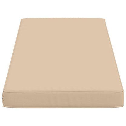 1-Piece Bench Cushion VUGHT 100% Polyester Cream