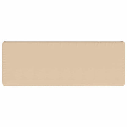 1-Piece Bench Cushion VUGHT 100% Polyester Cream
