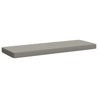 2-Piece Bench Cushions VUGHT 2 pcs 100% Polyester Grey