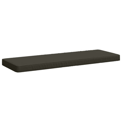 1-Piece Bench Cushion VUGHT 100% Polyester Anthracite