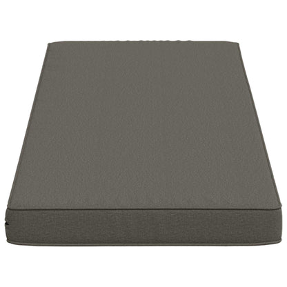 1-Piece Bench Cushion VUGHT 100% Polyester Grey 120 x 40 x 5 cm
