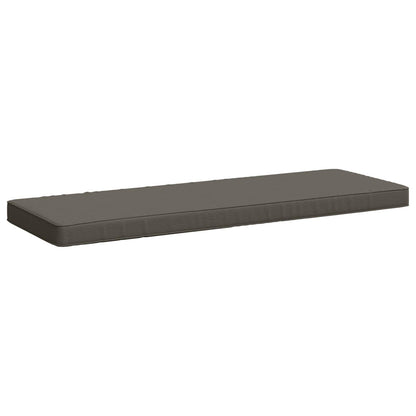 2-Piece Bench Cushions VUGHT 2 pcs 100% Polyester Grey