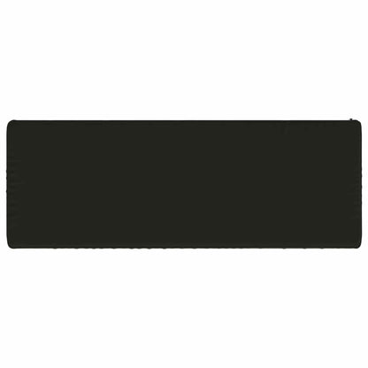 2-Piece Bench Cushions VUGHT 2 pcs 100% Polyester Black