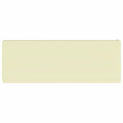 2-Piece Bench Cushions VUGHT 2 pcs 100% Polyester Cream