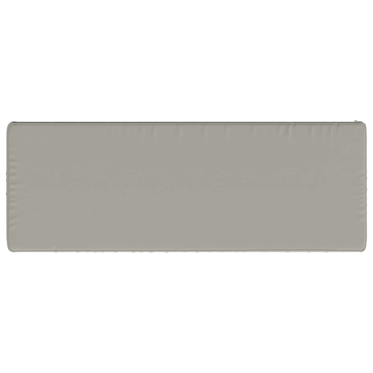 1-Piece Bench Cushion VUGHT 100% Polyester Grey 120 x 40 x 5 cm