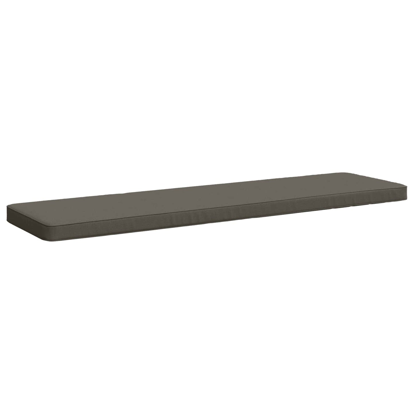 1-Piece Bench Cushion VUGHT 100% Polyester Grey 140 x 40 x 5 cm