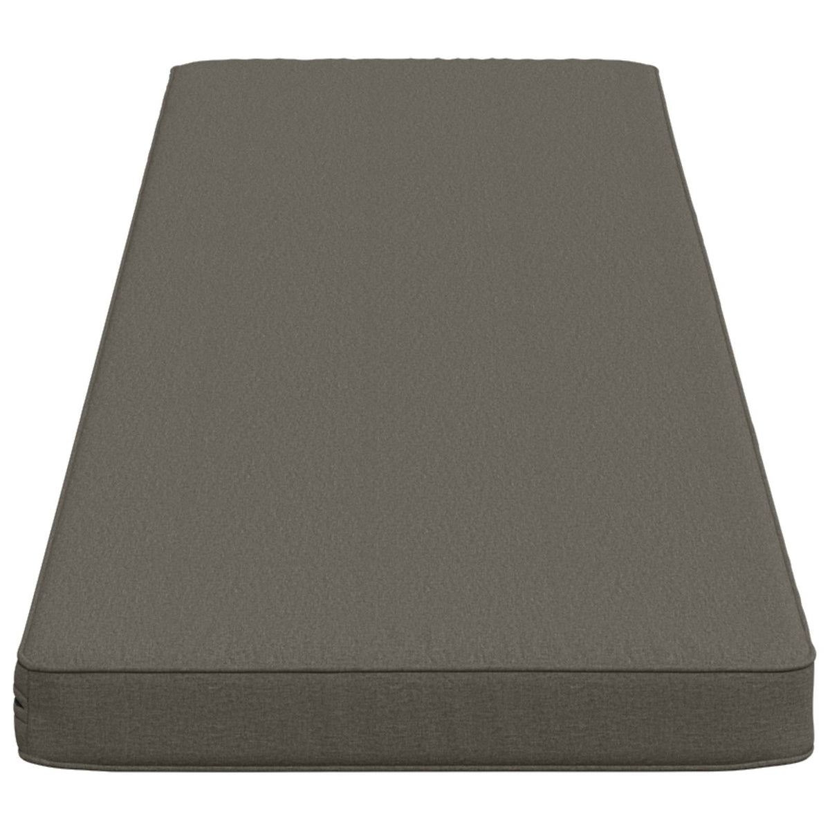 1-Piece Bench Cushion VUGHT 100% Polyester Grey 140 x 40 x 5 cm