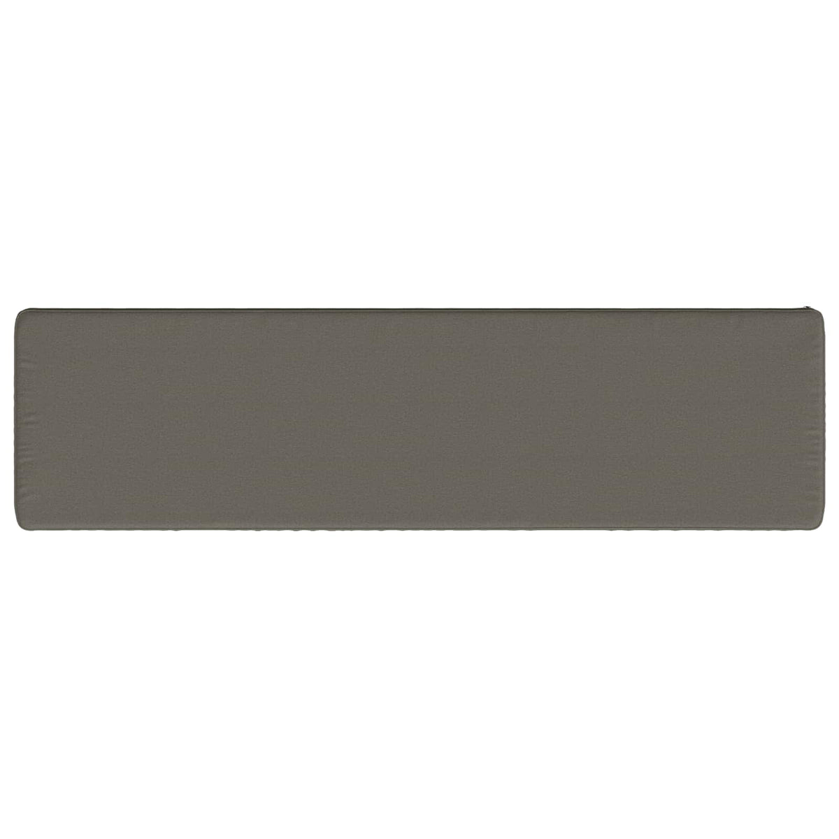 1-Piece Bench Cushion VUGHT 100% Polyester Grey 140 x 40 x 5 cm