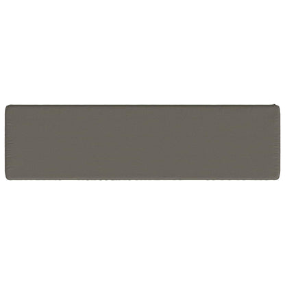 2-Piece Bench Cushions VUGHT 2 pcs 100% Polyester Grey