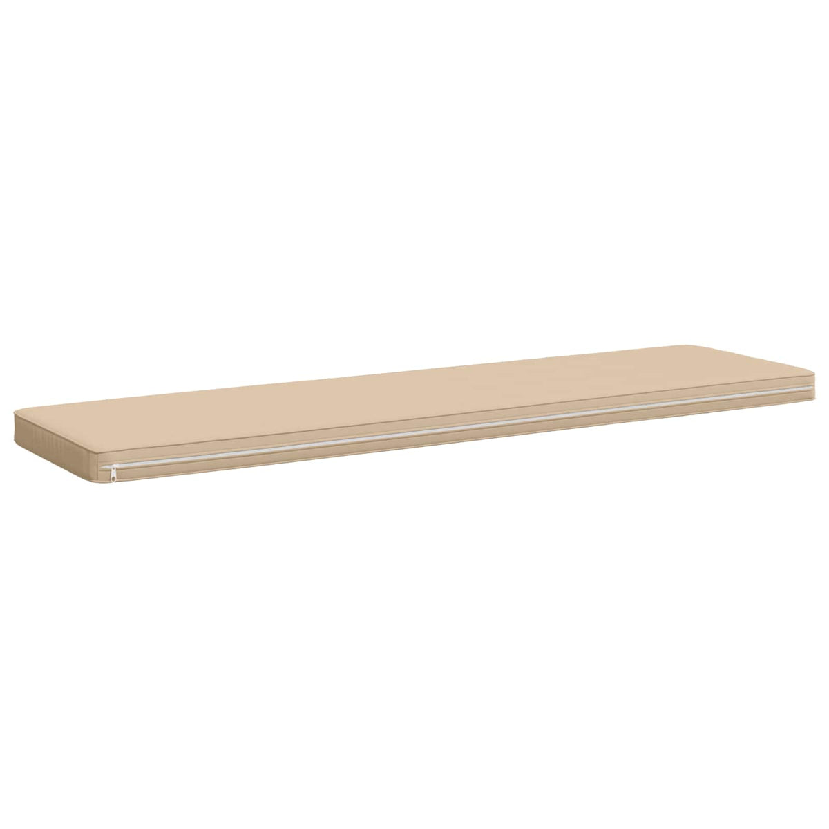 2-Piece Bench Cushions VUGHT 2 pcs 100% Polyester Cream