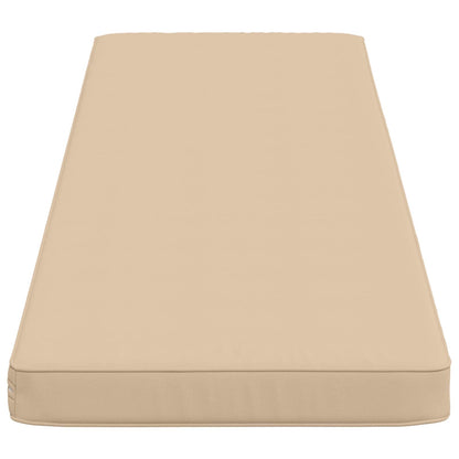 2-Piece Bench Cushions VUGHT 2 pcs 100% Polyester Cream
