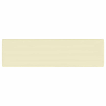 2-Piece Bench Cushions VUGHT 2 pcs 100% Polyester Cream