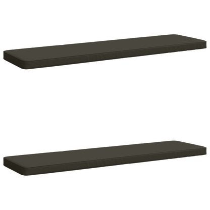 2-Piece Bench Cushions VUGHT 2 pcs 100% Polyester Anthracite