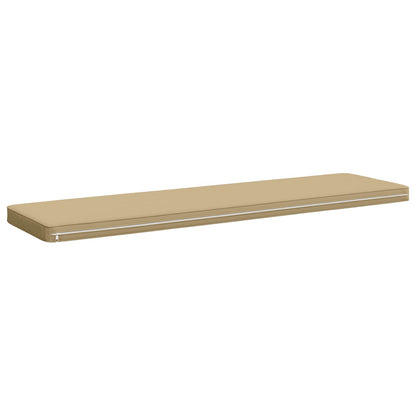 2-Piece Bench Cushions VUGHT 2 pcs 100% Polyester Beige