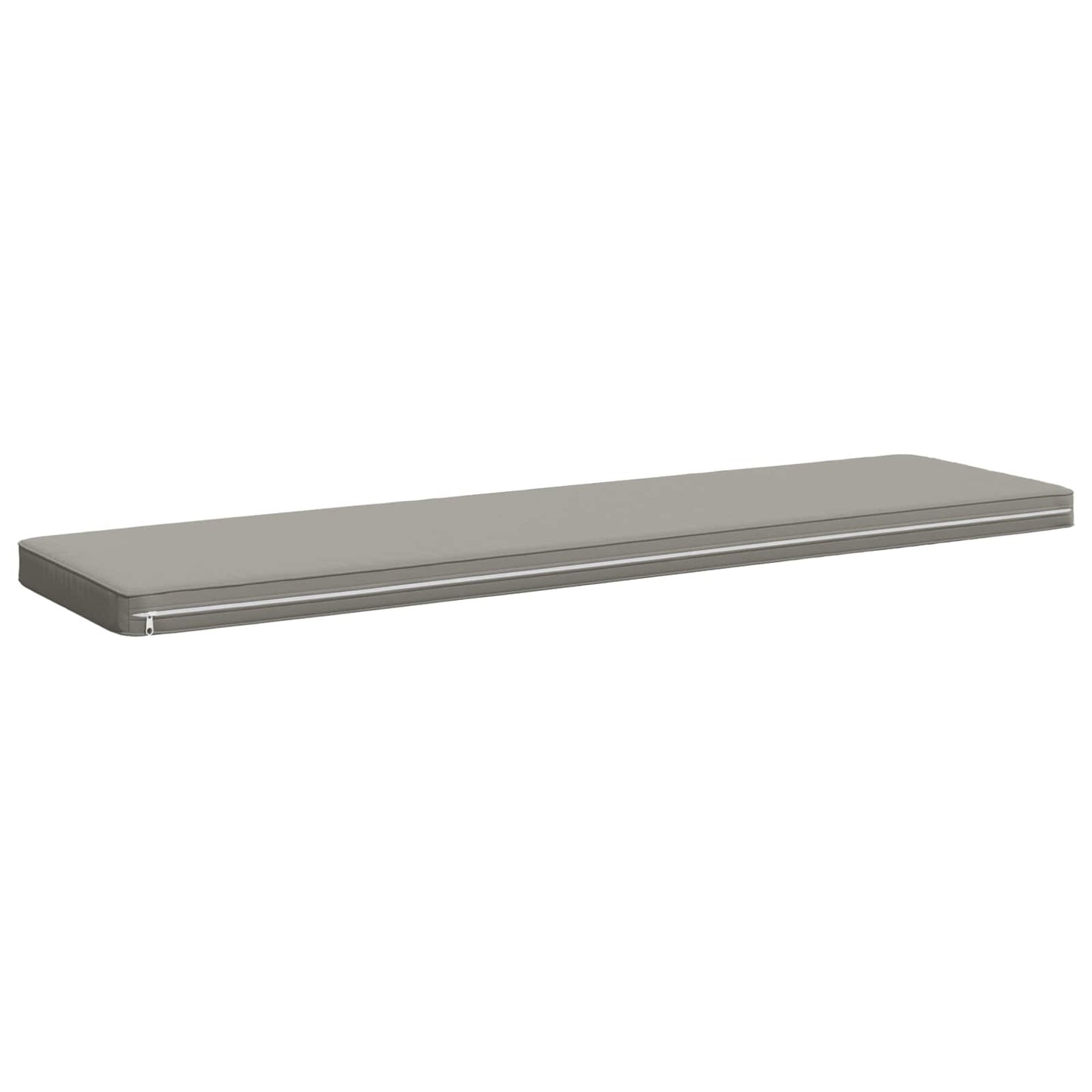 1-Piece Bench Cushion VUGHT 100% Polyester Grey 150 x 40 x 5 cm