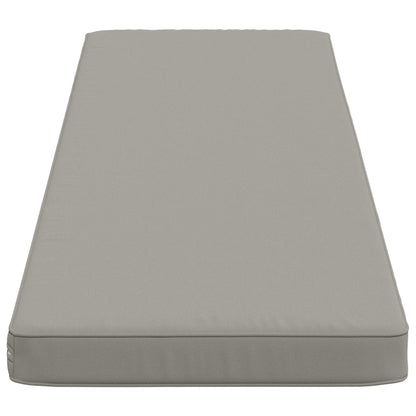 2-Piece Bench Cushions VUGHT 2 pcs 100% Polyester Grey