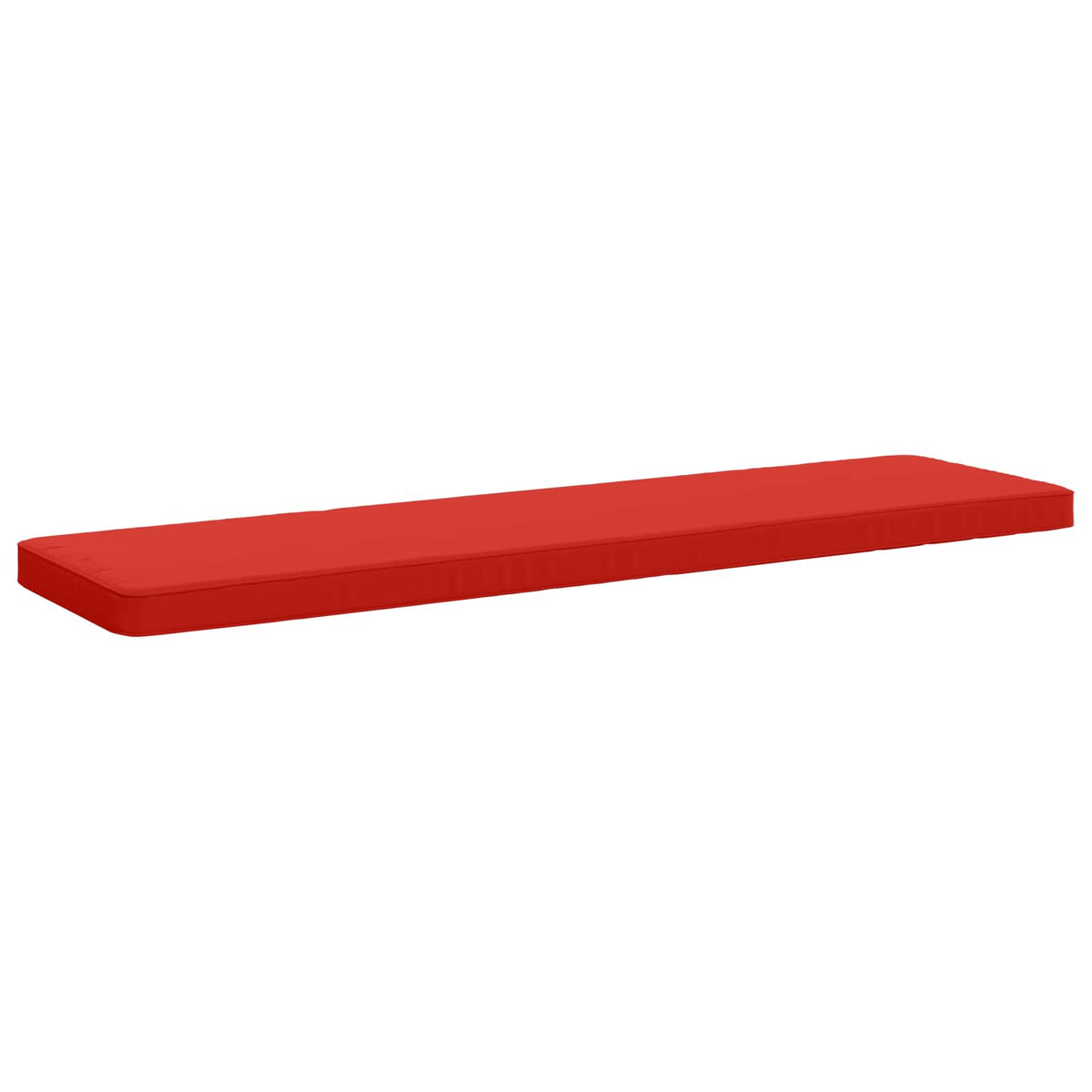 1-Piece Bench Cushion VUGHT 100% Polyester Red 150 x 40 x 5 cm