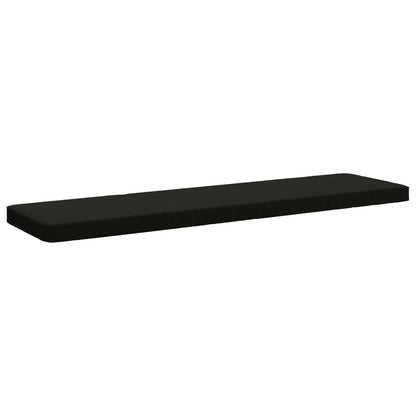 2-Piece Bench Cushions VUGHT 2 pcs 100% Polyester Black