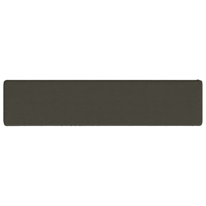 2-Piece Bench Cushions VUGHT 2 pcs 100% Polyester Anthracite